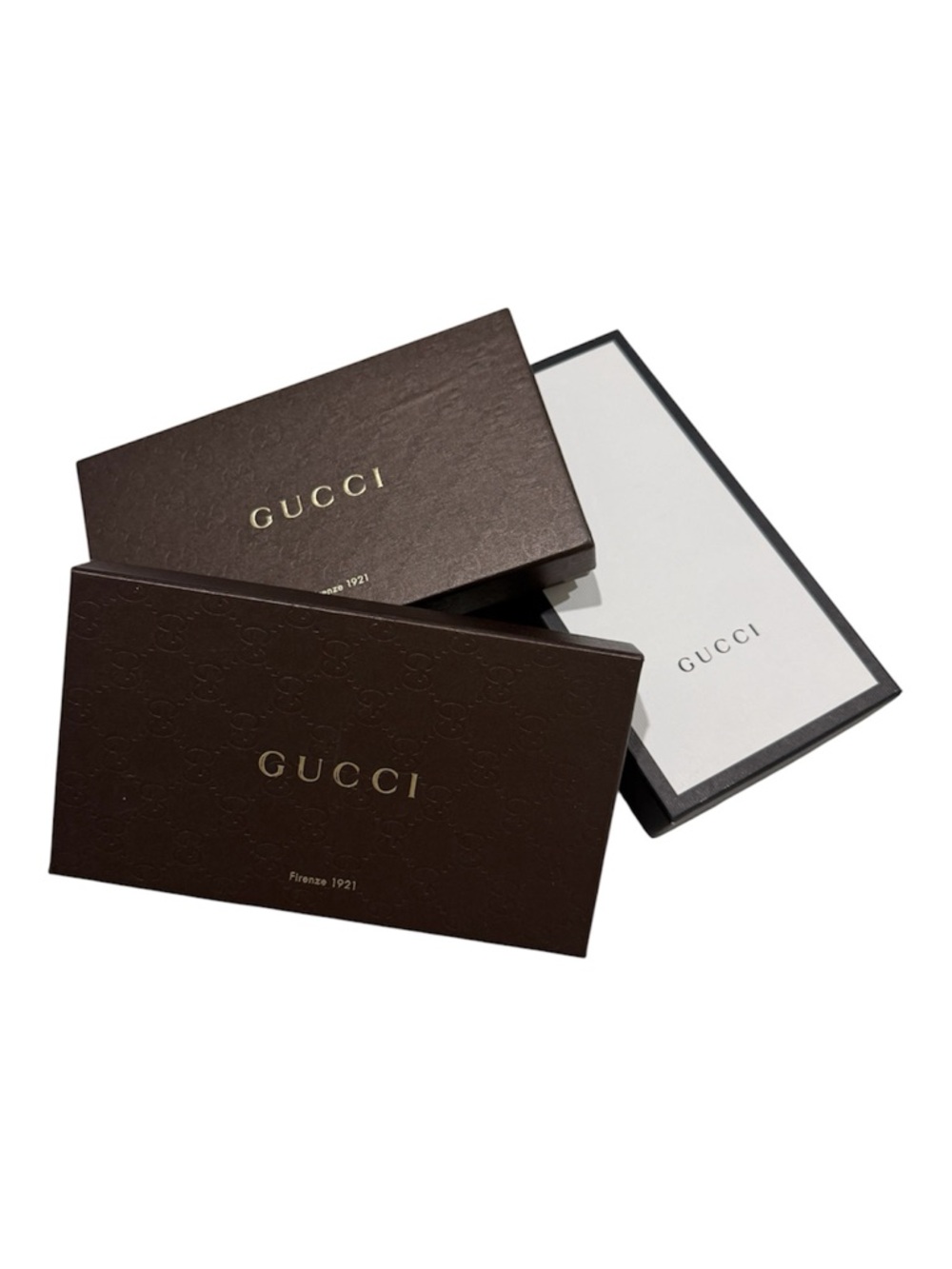 (3) Gucci Long Wallet Boxes
